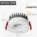 Recessed spotlight with infrared motion sensor practical lighting