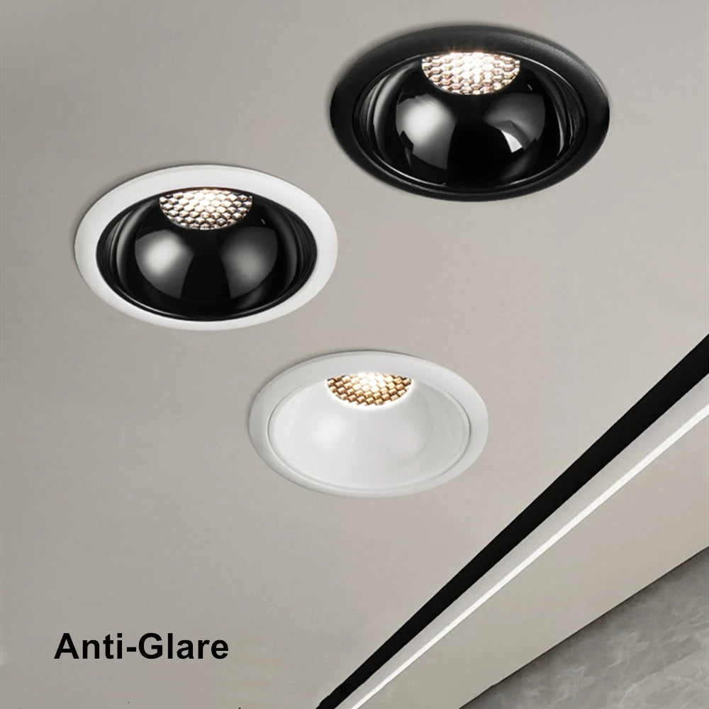 spot led encastrable plafond nid d'abeille sans éblouissement