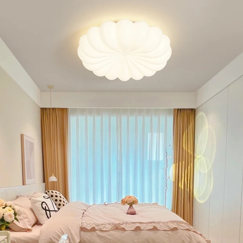 lustre romantique pour mariage avec lampe salon en cloche - vue 4 sur 11