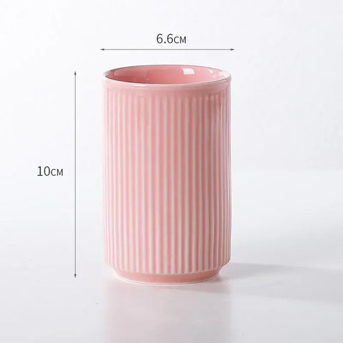 tasse en céramique pour couple porte-brosse à dents et rangement