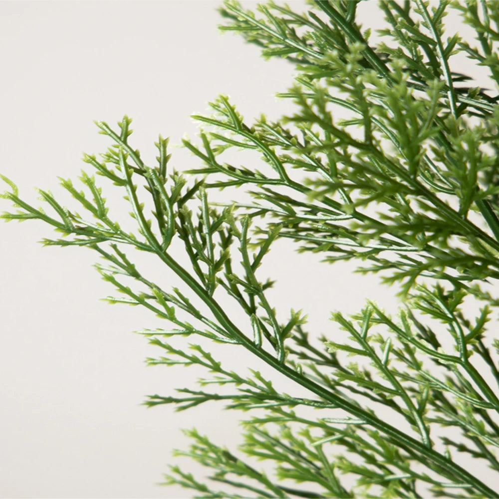 sapin de noël artificiel en plastique pour décorations festives - vue 7 sur 9