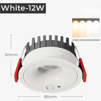 Recessed spotlight with infrared motion sensor practical lighting