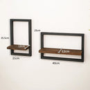 Wood Floating Wall Shelves Hanging Shelves for Wall Storage Rustic Farmhouse Decor for Bedroom Bathroom , Living Room Kitchen