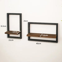 Wood Floating Wall Shelves Hanging Shelves for Wall Storage Rustic Farmhouse Decor for Bedroom Bathroom , Living Room Kitchen