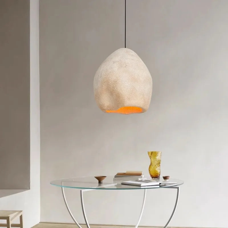lustre moderne wabi sabi pour décoration intérieure et bar - vue 6 sur 9