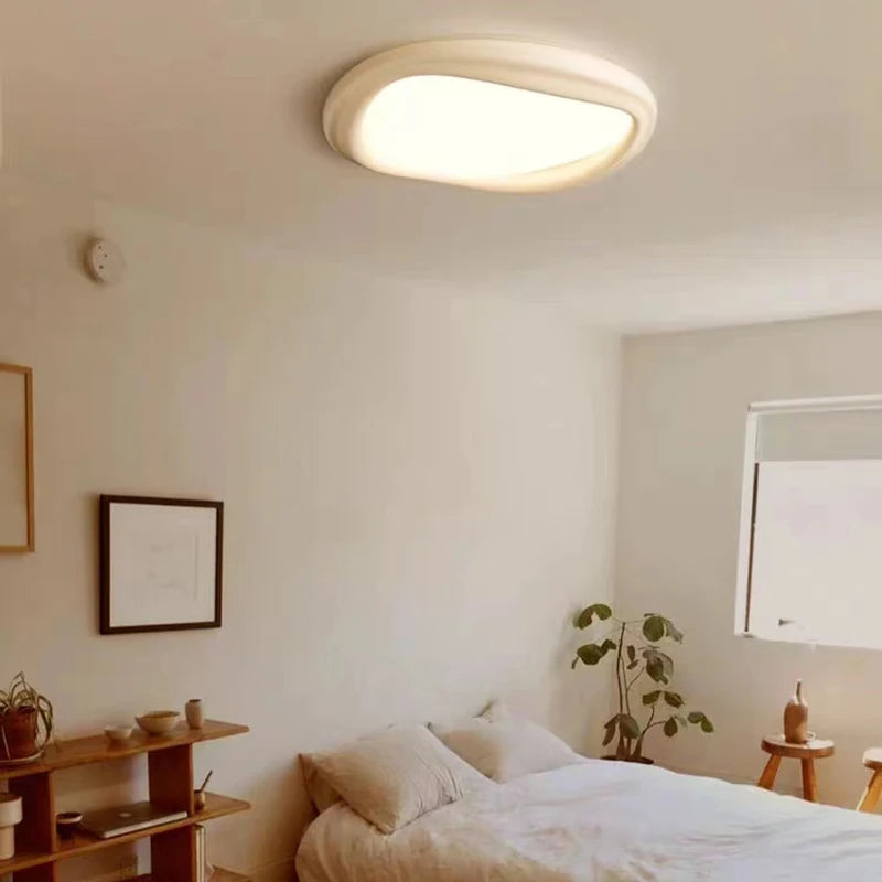 Plafonnier rond led moderne avec télécommande pour décoration intérieure - vue 5 sur 16