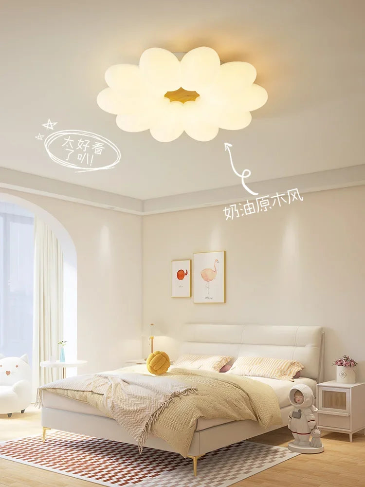 lustre créatif à pétales pour une ambiance chaleureuse et apaisante - vue 4 sur 24