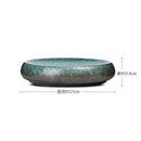 Assiettes plates ceramique style retro kiln sushi dessert