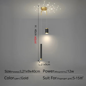 suspension moderne décorative idéale pour ciel étoilé