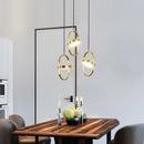 suspension moderne en métal pour bar restaurant et boutique