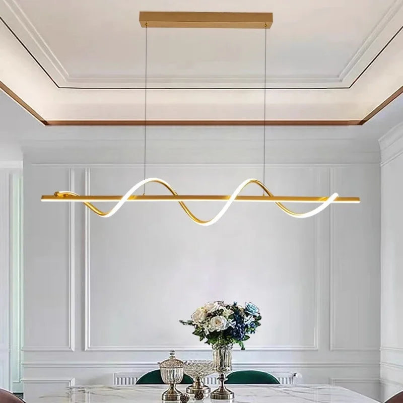 Creative post-modern chandelier for minimalist nordic atmosphere - vue 5 sur 8