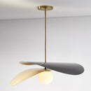 suspension en métal et verre 	 style