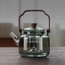 Theiere papillon verre borosilicate resistant chaleur 500ml