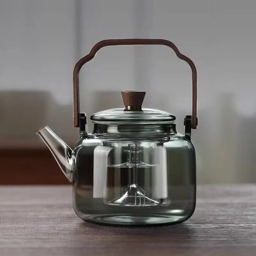 Theiere papillon verre borosilicate resistant chaleur 500ml