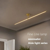 lustre moderne à leds pour allée et miroir décoratif
