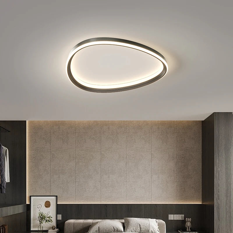 lustre led qiyimei pour éclairage intérieur maison - vue 5 sur 18