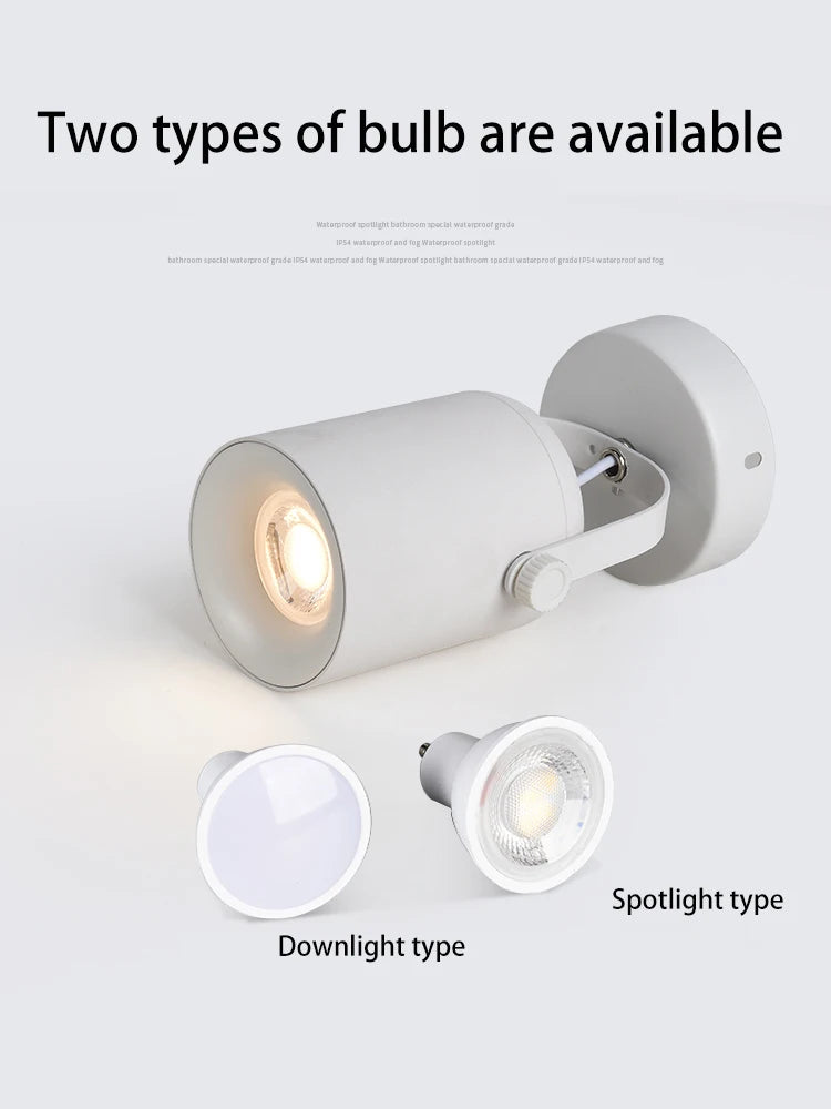 led rail de projecteur angle réglable downlight mr16 - vue 6 sur 11
