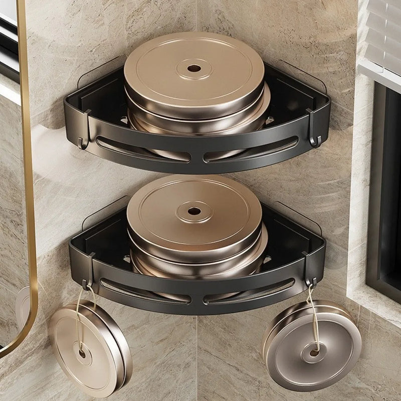 supports de rangement pour shampoing sans perforation pour douche