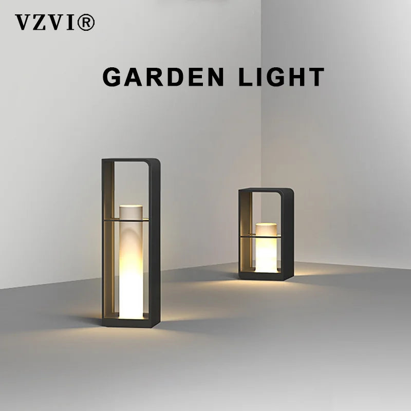 lampe de jardin solaire à led avec télécommande étanche pour extérieur - vue 7 sur 8
