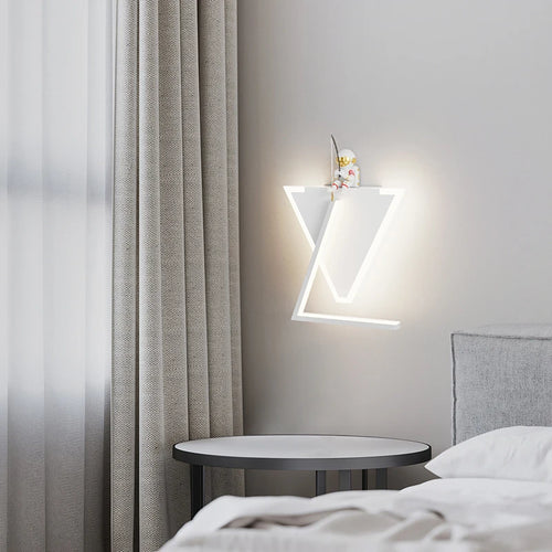 Creative nordic postmodern minimalist wall light for interior decor - vue 5 sur 21