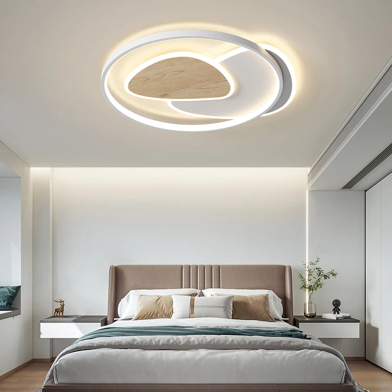 2023 Led Ceiling Light Ceiling Chandelier Simple Modern Ceiling Light Bedroom Light Home Decoration Room Led Light Fixture - vue 4 sur 8