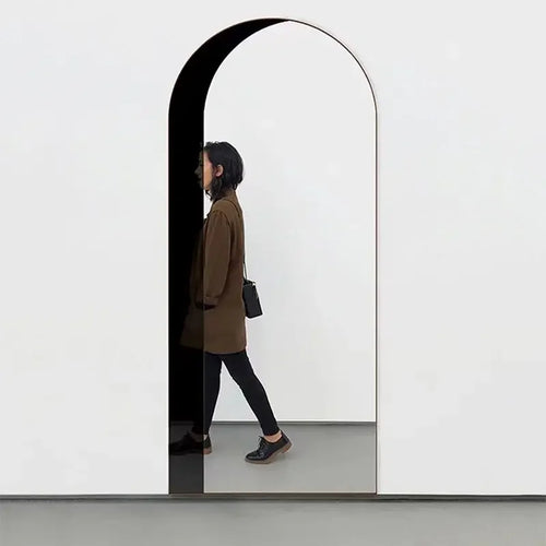 miroir nordique plein hauteur sans cadre pour décoration intérieure - vue 4 sur 6