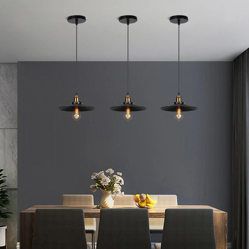 lampes suspendues rétro industrielles pour éclairage intérieur vintage