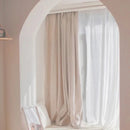 Rideau occultant plissé style moderne pour chambre salon