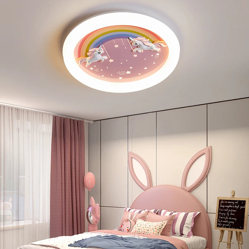 lustre astronaute led 2024 pour enfants avec lampe cloud suspendue