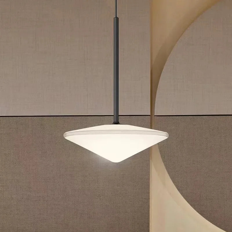 Suspension en verre créative moderne pour salle à manger chambre à manger cuisine île Led lampe suspendue UFO éclairage de décoration intérieure - vue 4 sur 6