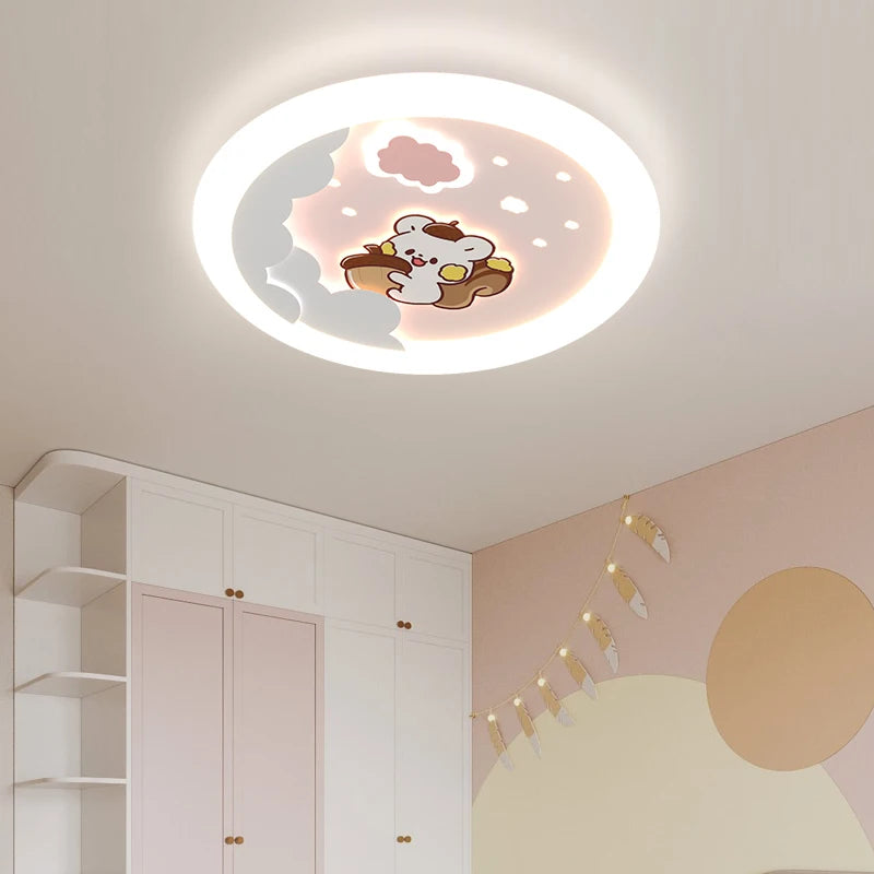 plafonnier astronaute pour chambre enfant design ludique et protecteur - vue 3 sur 7
