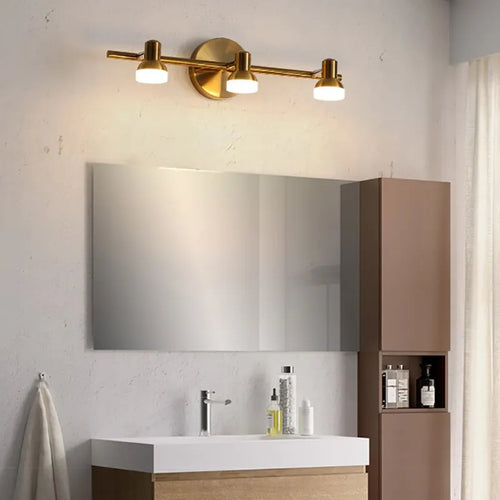 applique murale led simple avec miroir déco - vue 6 sur 12