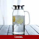 Bouilloire verre borosilicate grande capacité pour thé boissons