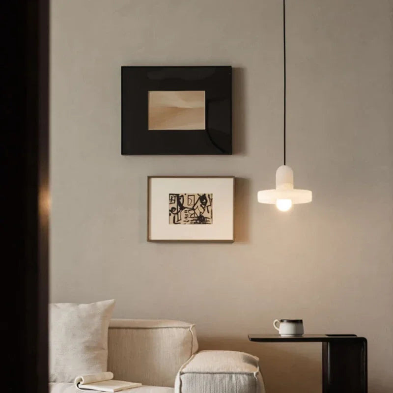suspension en marbre naturel pour décoration intérieure moderne - vue 4 sur 7