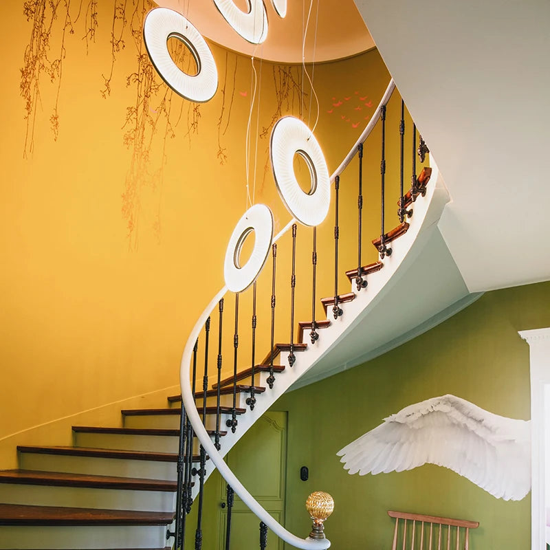 suspension wabi sabi pour décoration d'intérieur moderne - vue 5 sur 12