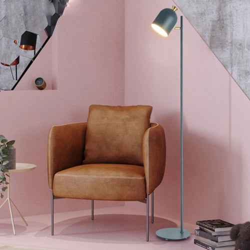 Modern minimalist iron floor lamp for Nordic decor - vue 4 sur 6