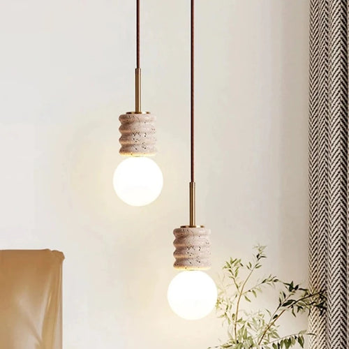 lustre led pour chambre art moderne simple petite lumière suspendue - vue 4 sur 6