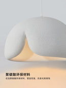 Minimalist nordic wabi sabi LED pendant chandelier for loft decor