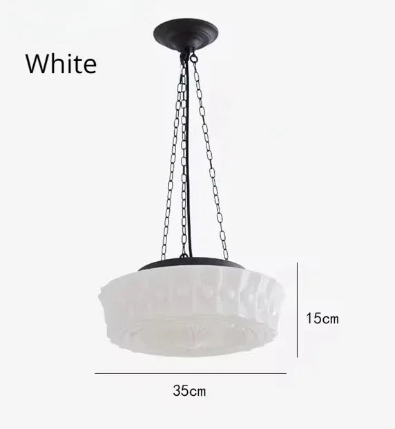 Creative vintage glass indoor chandelier modern decorative