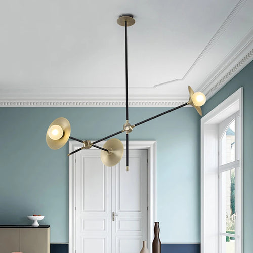 Nordic minimalist art chandelier for restaurants and hotels - vue 2 sur 10