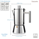 Cafetière italienne inox design induction easyworkz diego