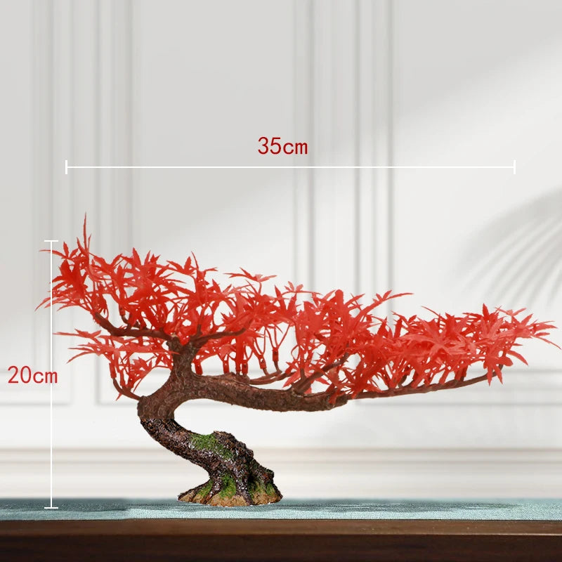 décoration intérieure faux arbre bonsaï style chinois pour un paysage apaisant - vue 15 sur 33