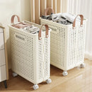 Foldable Laundry Basket, Large Capacity Mobile Laundry Basket,versatile and Durable,bedroom,bathroom,laundry Room, Snack Storage