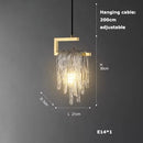 lustre moderne à LED pour un éclairage élégant et design