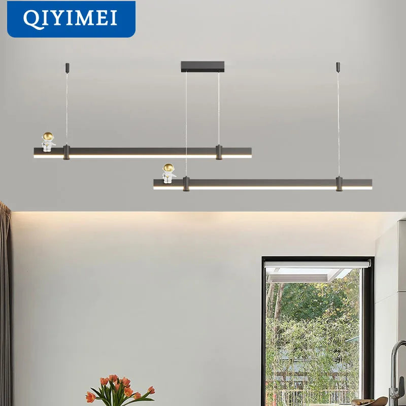lampe led suspendue design nordique minimaliste décorative d'intérieur
