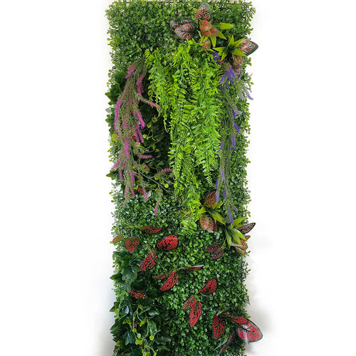 décoration murale artificielle herbe chlorophytum pour jardin et événements