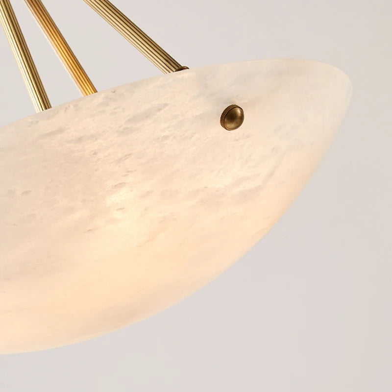suspension en marbre naturel européen de luxe - vue 6 sur 7