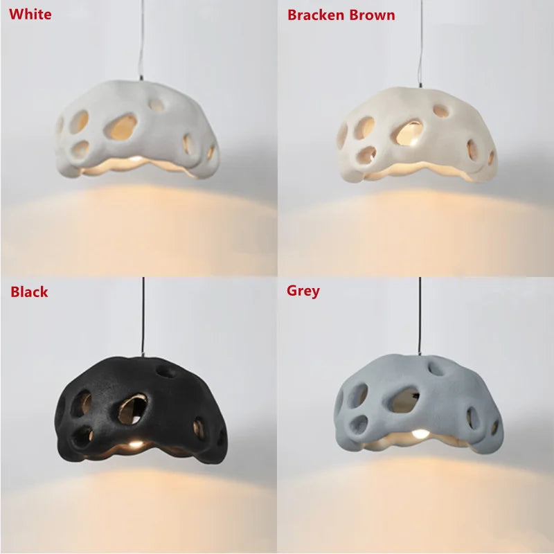 suspension design nordique wabi-sabi pour café et restaurant - vue 6 sur 12