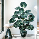 plante artificielle en pot feuille de pommier pour décoration intérieure