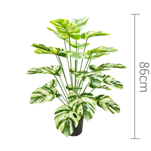 plante artificielle feuilles de tortue pour décoration intérieure - vue 20 sur 25